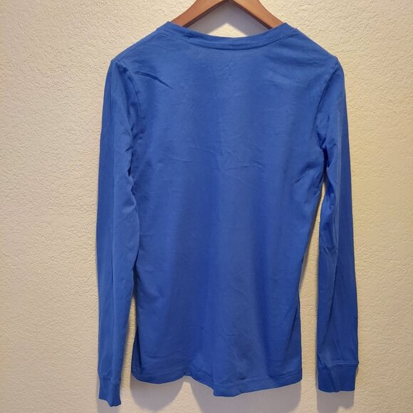 Nike Long Sleeve Shirt Blue Size Small - Picture 4 of 6